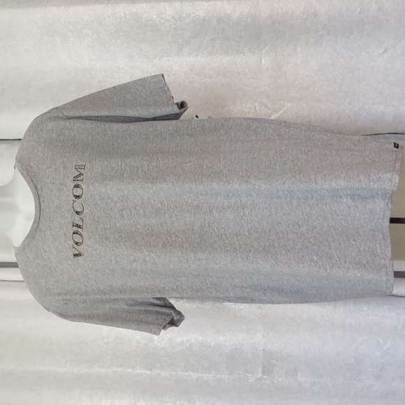 Volcom Gray Cotton Heather Graphic Men Short sleeve T shirt New XL - Picture 5 of 6